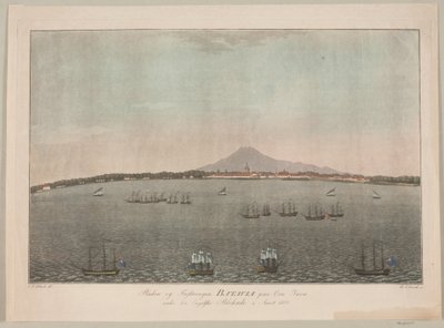 Staden og Fæstningen Batavia paa Øen Java under den Engelske Blokade i Aaret 1800 - Heinrich Grosch
