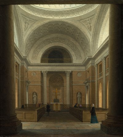 La Slotskirken de Christiansborg, Copenhague - Heinrich Hansen (Danish