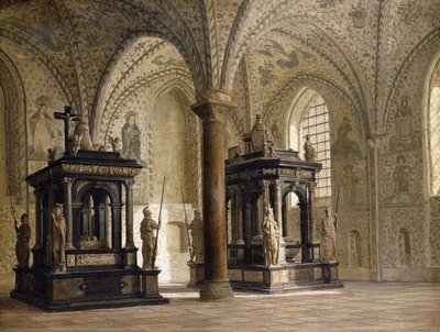 Cathédrale de Roskilde, Danemark, 1874 - Heinrich Hansen