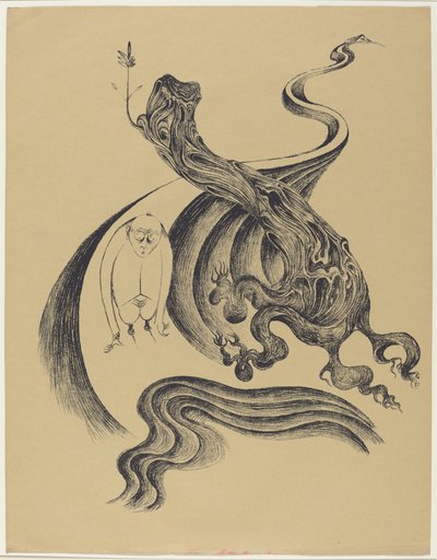 Au bout du chemin - Heinrich Hoerle