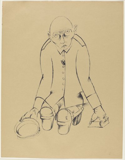 Le gagne-pain - Heinrich Hoerle
