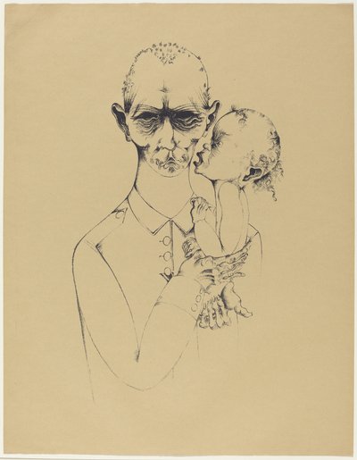 Le père - Heinrich Hoerle
