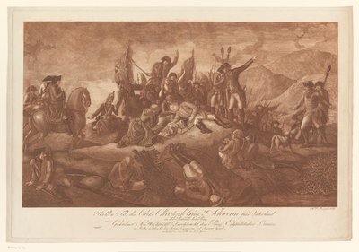 Mort héroïque de Christoph Schwerin à la bataille de Prague - Heinrich Jan Penningh