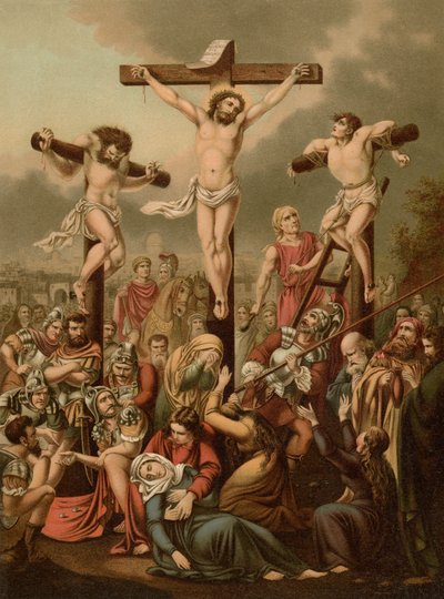 La crucifixion - Heinrich Jenny