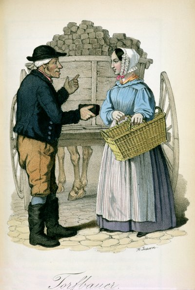Fermier de tourbe - Heinrich Jessen