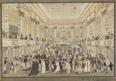 Bal masqué dans la Redoutensaal de la Hofburg de Vienne - Heinrich Joseph Schütz