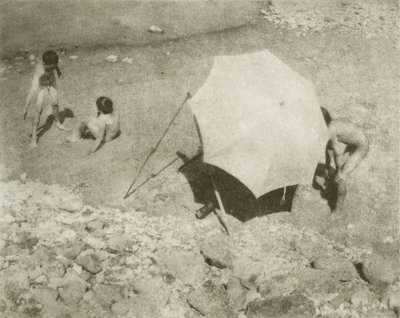 Der Malschirm II, 1909 ou avant, imprimé après 1911 - Heinrich Kuhn