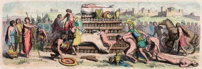 Période archaïque en Grèce : crémation d