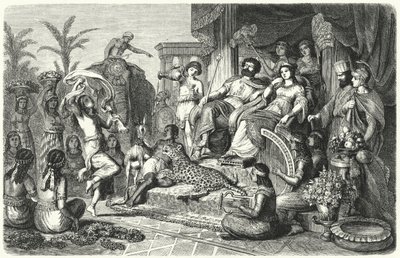 Scène de cour d