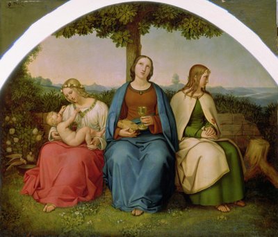 Foi, Espoir et Amour, 1819 - Heinrich Maria von Hess
