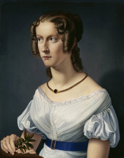 Portrait de jeune fille - Heinrich Maria von Hess