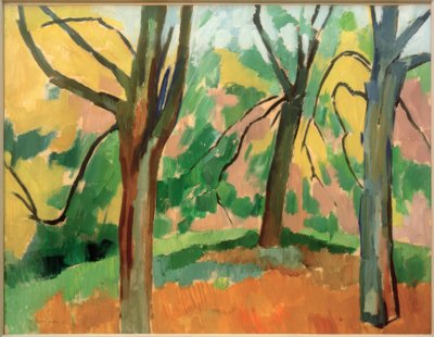 Paysage de parc - Heinrich Nauen
