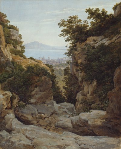 Paysage italien - Heinrich Reinhold