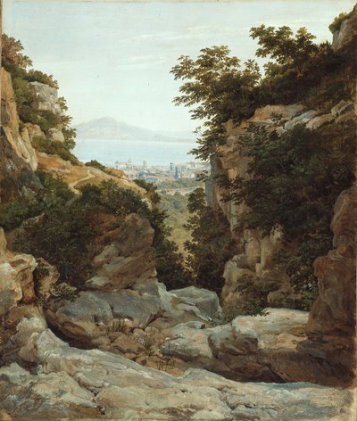 Paysage italien - Heinrich Reinhold