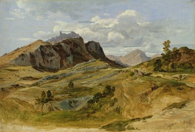 Paysage à Civitella, 1822 - Heinrich Reinhold