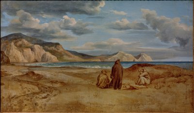 Côte marine au Cap Orlando en Sicile - Heinrich Reinhold