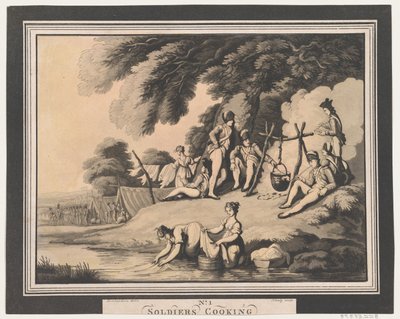 Soldats cuisinant, 1er avril 1798 - Heinrich Schutz