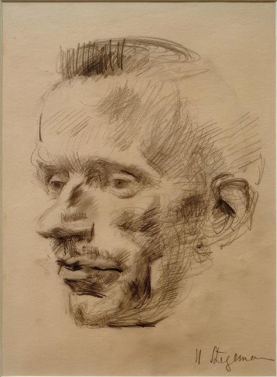 Portrait de Wilhelm Werner, vers 1926 - Heinrich Stegemann