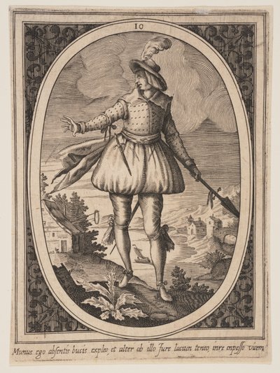 Planche 10 de Figures militaires - Heinrich Ulrich