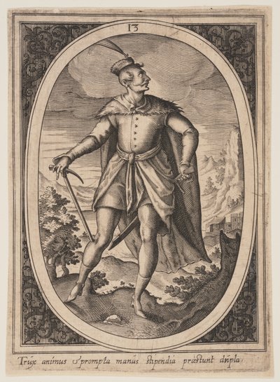 Planche 13 de Figures militaires - Heinrich Ulrich