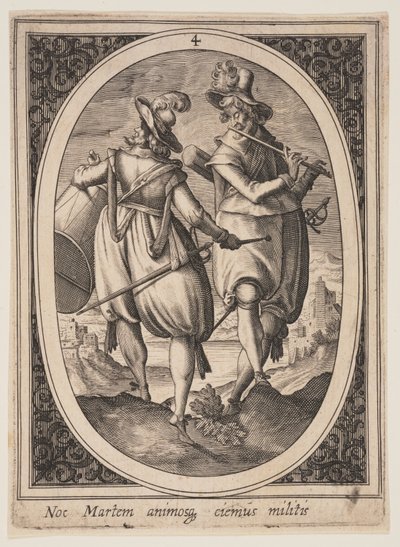 Planche 4 de Figures militaires - Heinrich Ulrich