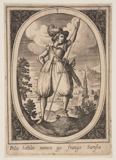 Planche 7 de Figures militaires - Heinrich Ulrich
