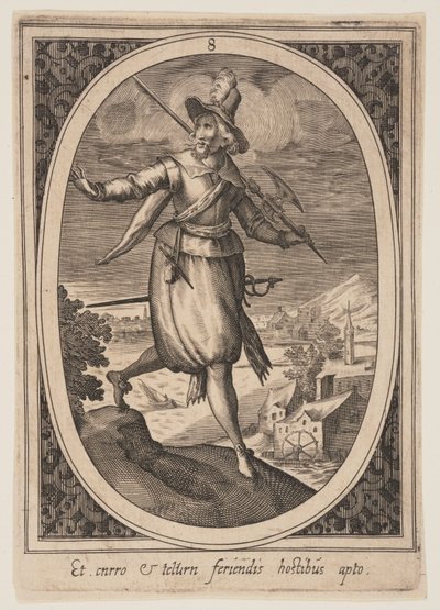 Planche 8 de Figures militaires - Heinrich Ulrich