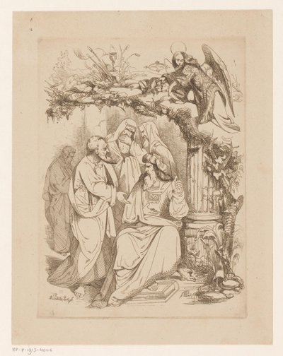 Judas Iskariot chez les grands prêtres (Avaritia) (série Hoofdzonden et la chute) - Heinrich Vianden