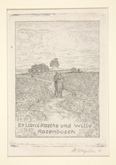 Ex-libris - Heinrich Vogeler