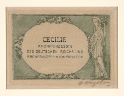 Ex-libris - Heinrich Vogeler