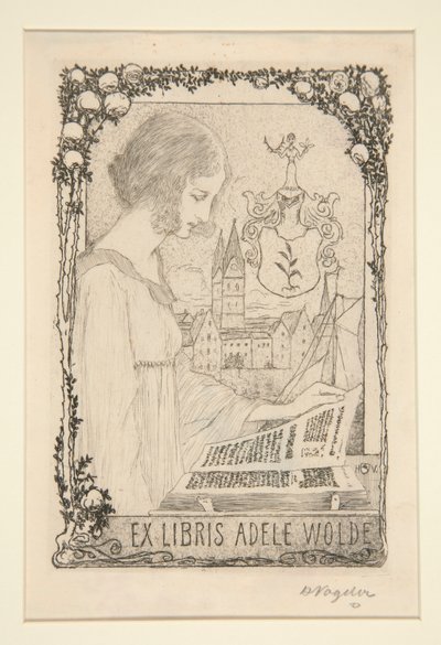 Ex-libris - Heinrich Vogeler