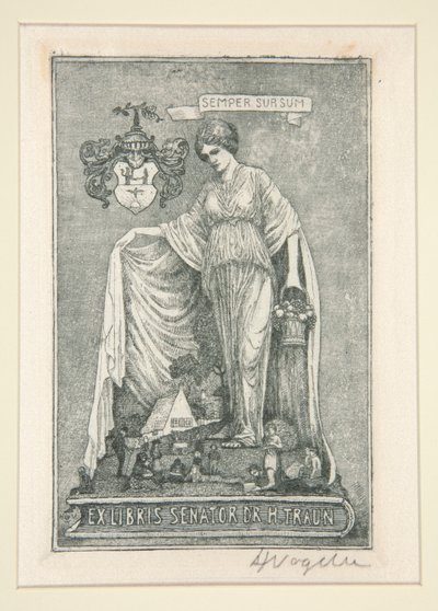 Ex-libris - Heinrich Vogeler