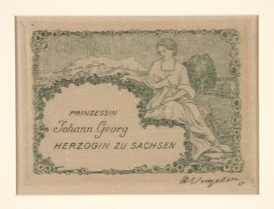 Ex-libris - Heinrich Vogeler