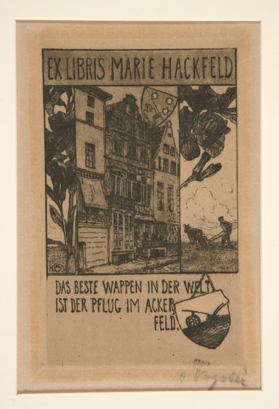 Ex-libris - Heinrich Vogeler