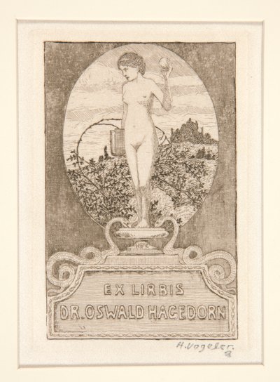 Ex-libris - Heinrich Vogeler