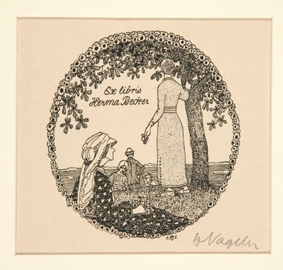 Ex-libris - Heinrich Vogeler