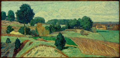 Paysage de Worpswede - Heinrich Vogeler