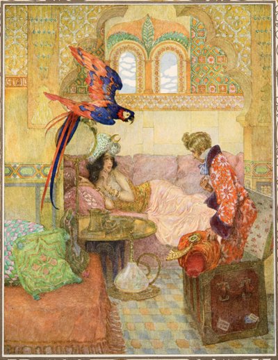 Le Coffre volant, de Contes de Hans Christian Andersen, pub. 1911 - Heinrich and Urban Lefler
