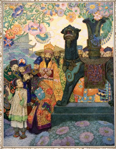Le Rossignol, de Contes de Hans Christian Andersen, pub. 1911 - Heinrich and Urban Lefler