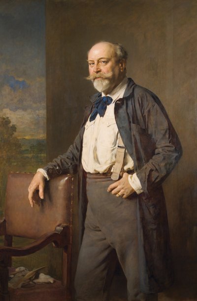 Le sculpteur Rudolf Weyr - Heinrich von Angeli