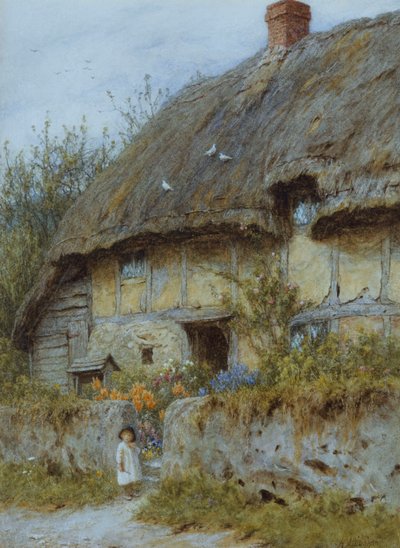 Un Cottage du Berkshire - Helen Allingham