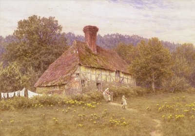 Un cottage près de Blackdown, Sussex - Helen Allingham