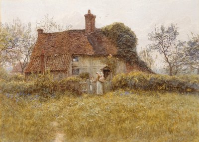 Un cottage à Pinner, Middlesex - Helen Allingham