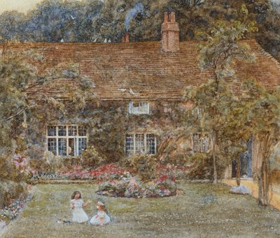 Une maison de campagne - Helen Allingham