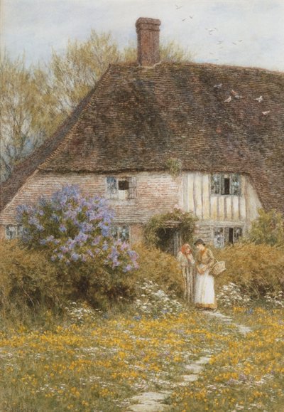 Un cottage du Kent - Helen Allingham