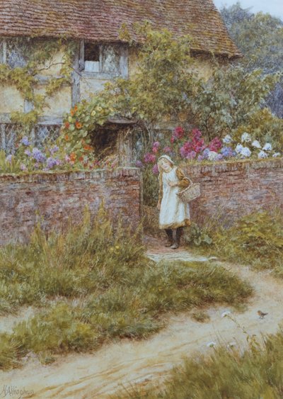À Sandhills - Helen Allingham