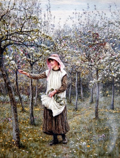 Temps de floraison - Helen Allingham