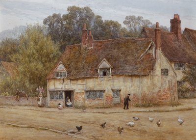 Près du vieux cottage - Helen Allingham