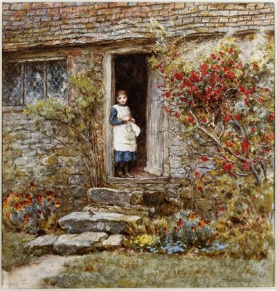 Corcorus Japonica - Helen Allingham
