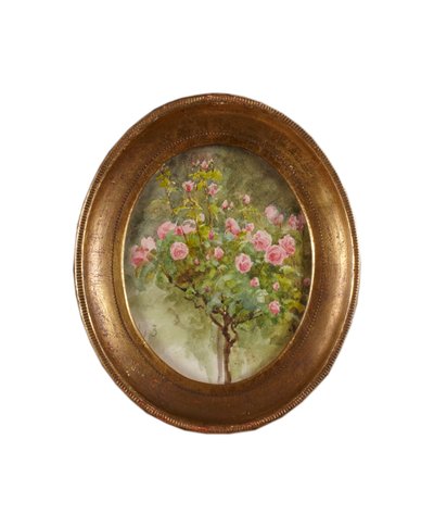Buisson de roses - Helen Allingham